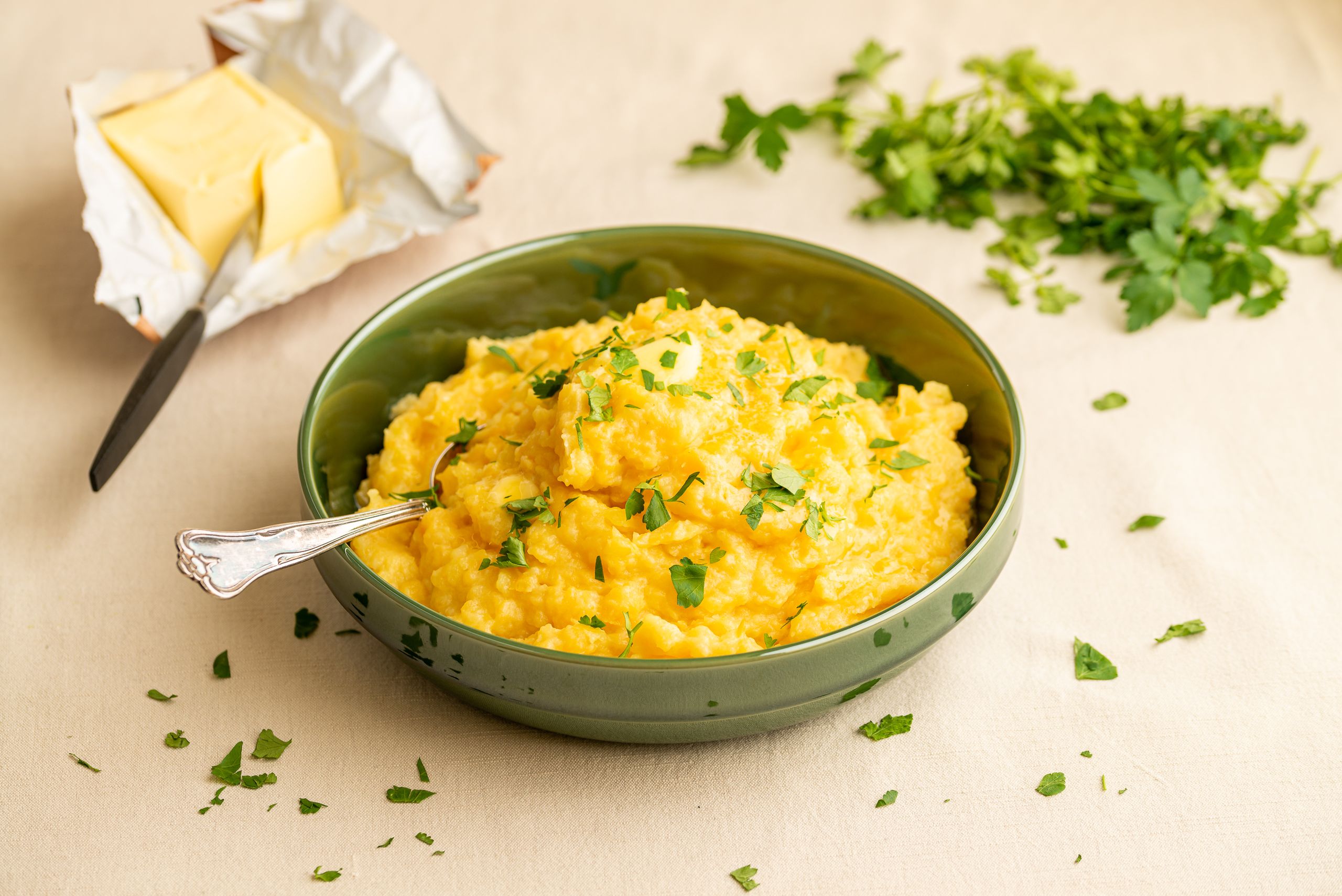 Grønskål med kålrabimos